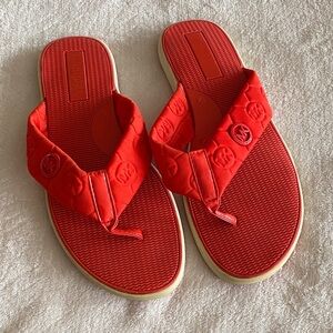 Michael Kors Lyssa Vibrant Red Sandals
